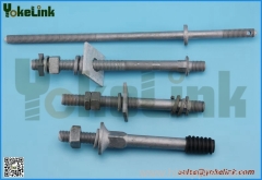 High tensile 881 Structural electrical crossarm wood crossarm insulator pinCable Hardware