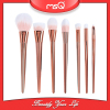 MSQ Brand New Arrival 7pcs Makeup Brushes Set Synthetic Hair Cosmetic Foundation Brush Kits