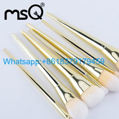 MSQ Brand New Arrival 7pcs Makeup Brushes Set Synthetic Hair Cosmetic Foundation Brush Kits