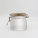 500ml square kilner jar with bamboo top