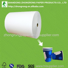 PE coated roll paper for paper cups