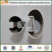 316 grade stainless steel welded piping round double groove tube