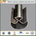 50.8 diam 316 grade mirror stainless steel single slot round tube