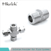 China manufacturers stainless steel Twin ferrule series Tee/Cross/Union/Elbow tube pipe fitting
