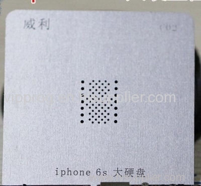 BGA Reballing Stencils iphone 4 4s 5 5C 5S 6 6p 6S 6SP NAND Flash tin plate steel