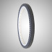 20x1.75 Inch Black Tubeless Bike Tire