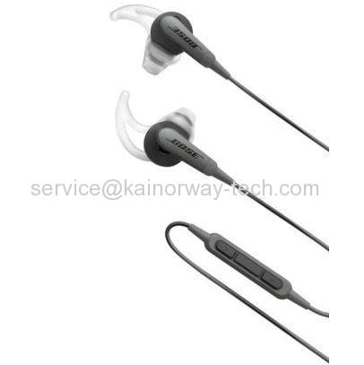 Bose SoundSport II In-Ear Earphones Mobile Audio With Inline Microphone For Apple Devices Charcoal Black