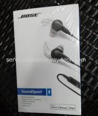 New Bose SoundSport Apple Charcoal Black In-Ear Headphones With Microphone From China Manufacturer