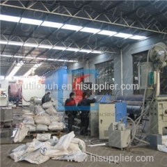 HDPE Large Diameter Hollow Wall Winding Pipe Production Line Plastic