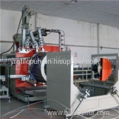 PE Plastic Steel Winding Pipe Production Line