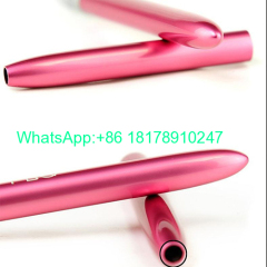 MSQ Brand Professional Single Nail Art Beauty Tool Dotting Pen Drawing Brush Pink Aluminium Handle