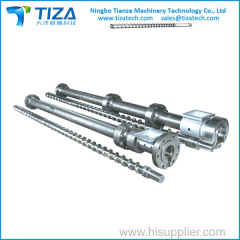 IMM Extruder screw barrel for plastic rubber production