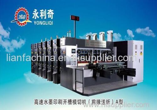 Tianjin high speed fully automatic and high resolution carton printer and die-cutter