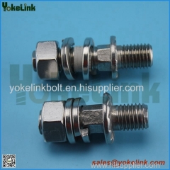 Short shank Line post insulator for steel crossarm