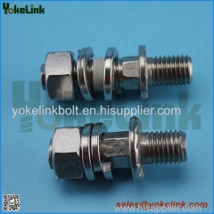 304 Stainless steel Mounting Line post insulator