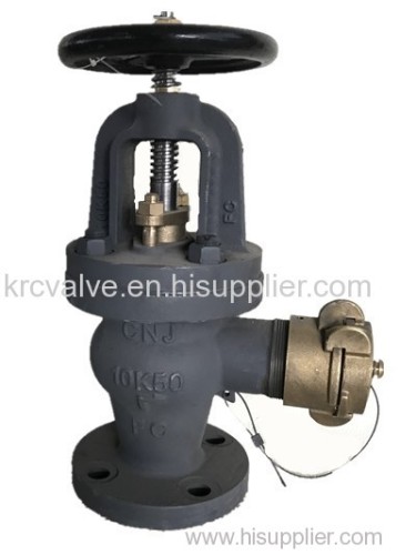 JIS MARINE ANGLE HOSE VALVE FC