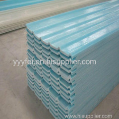 Smooth surface FRP daylight sheet