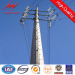 11m galvanized steel electric power pole for transmission line