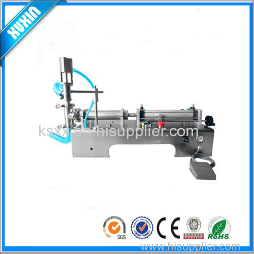 Manual two heads honey liquid filling machinery(CE)/ Liquid Filler/Ointment Filler