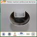 China factory supply single groove pipe 304 stainless steel slot tubes