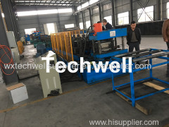 Auto Size Changing Cable Tray Profile Making Machine / Cable Tray Manufacturing Machine