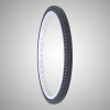 24x1-3/8 Inch Black Airless Tire in Bicycle