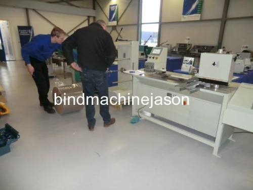 Industrial wire bind machine for print factory do wire o notebook