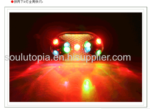 LED bike lights mountain tail lights colorful safety warning lights cycling equipment