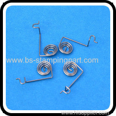 custom small high precision stainless steel battery spring for fitting