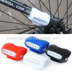Manufacturers wholesale / bike 7LED warning lights / silicone lights / mountain bike headlights