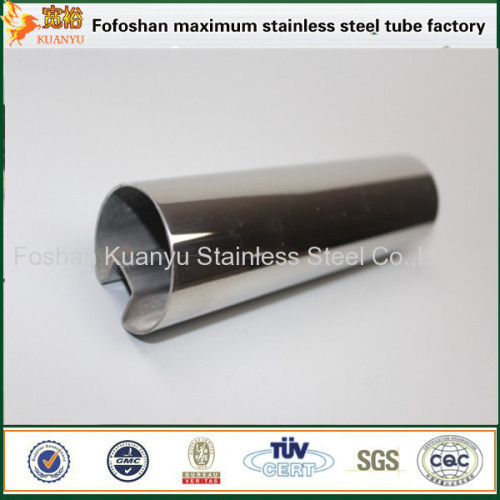 316 slotted steel tube square slot stainless steel pipe price