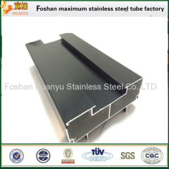 Foshan supplier slotted stainless steel round pipes for handrail mill