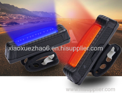 Bicycle taillights USB rechargeable taillights / flash warning lights / mountain bike headlights