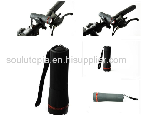  Bike headlight telescopic zoom light flashlight / bike light flashlight