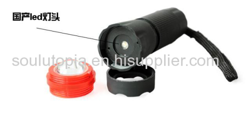  Bike headlight telescopic zoom light flashlight / bike light flashlight