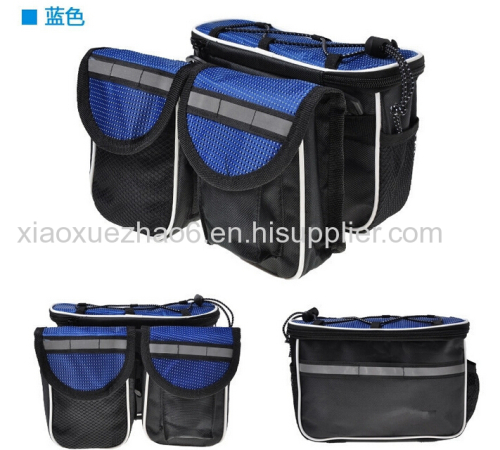 Bicycle riding equipment / four in one multifunctional bicycle front bag / package tube