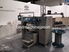 Notebook spiral coil bind machine for max 25mm thickness