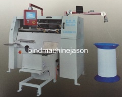 Spiral coil bind machine