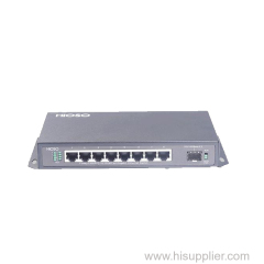 8 ports PoE Switch 8POE and one SFP uplink Industrial PoE Switch