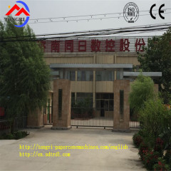 Semi-automatic conical paper tube production line