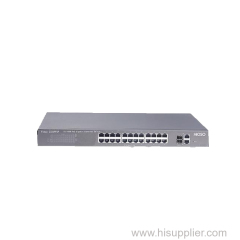 26 ports 100M/1000M Security Industrial PoE Ethernet Switch