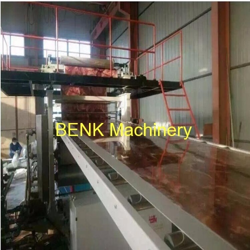 2440X1220mm PVC Marble Sheet Production Machine with factory price