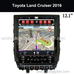 Toyota Prado 2010-2015 Glonass Navigation System Tesla Modell Car Radio Player Wholesale