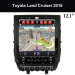 Toyota Prado 2010-2015 Glonass Navigation System Tesla Modell Car Radio Player Wholesale