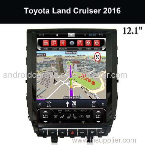 Toyota Central Multimeida Kitkat Systems Export 12.1 Inch Touch Screen Land Cruiser 2016