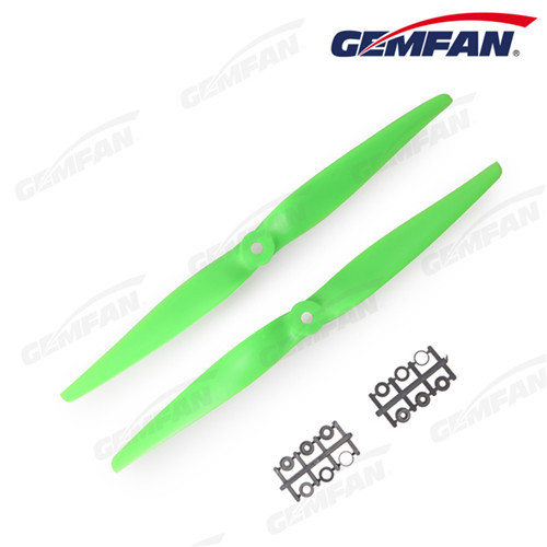 1050 normal 2 blades black green ABS Propeller For Multirotor quadcopter ccw cw