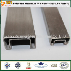 ASTM A554 en10296-2 slot stainless steel tig welded tube