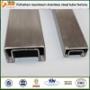 China supplier stainless steel 316 rectangular single groove tube