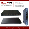 Home AV 4K HDMI distribution 8 port HDMI splitter 1x8 DTS