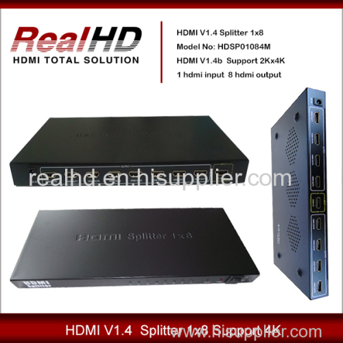 hdmi splitter 1x8 video splitter 8 port hdmi distributor